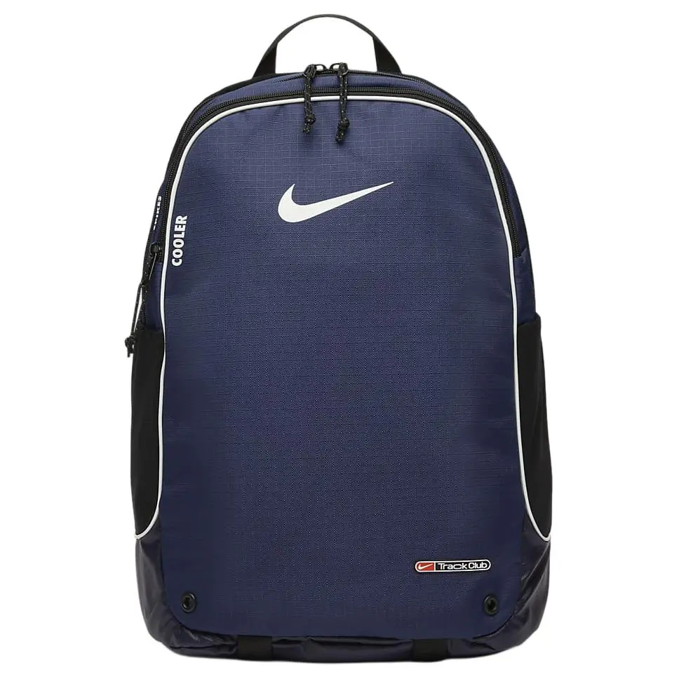 Nike Fabric Backpack Regular Unisex Deep Navy Blue & Black & Mountain White