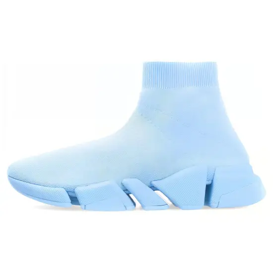 Balenciaga Speed 2.0 Full Light Blue Women's