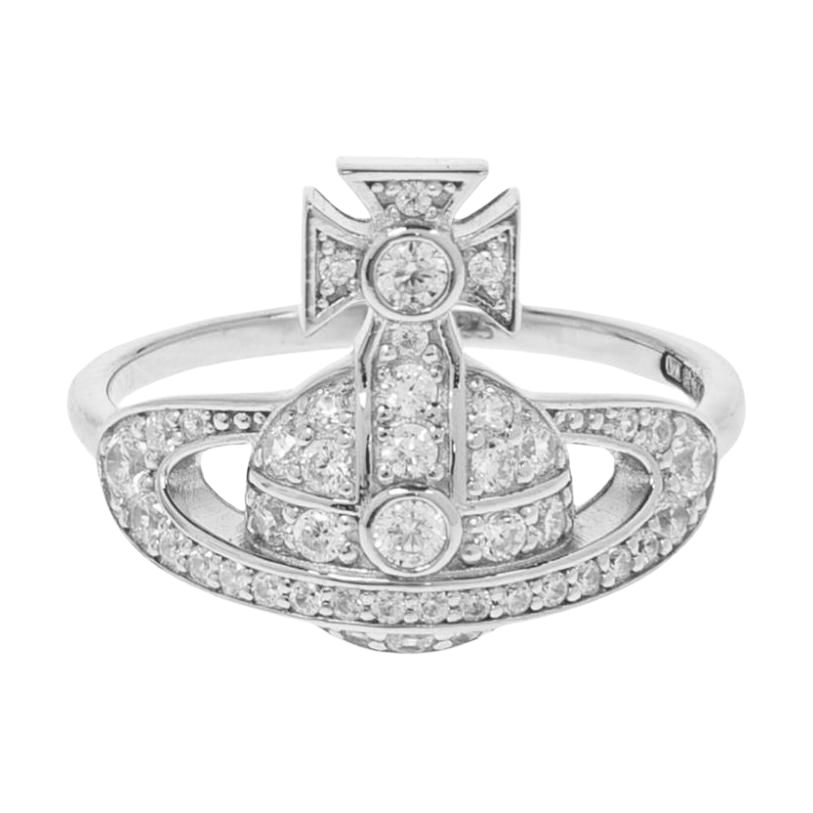 Женское кольцо Vivienne Westwood little orb (серебряное)
