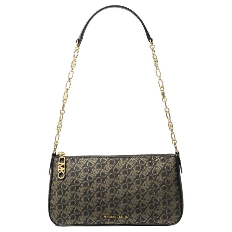 Женская сумка MICHAEL KORS Empire (черно-золотая)