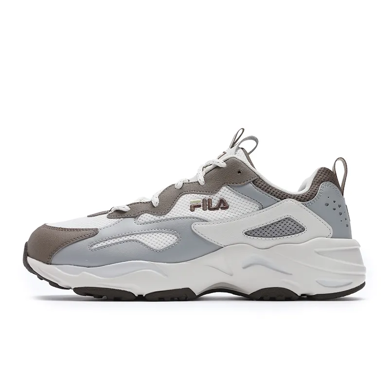 FILA Tracer Versatile Abrasion Resistant Low top Running Shoes Men's Gray