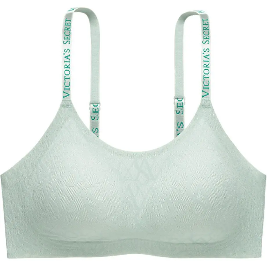 Victoria's Secret Bra Women's Gray Green