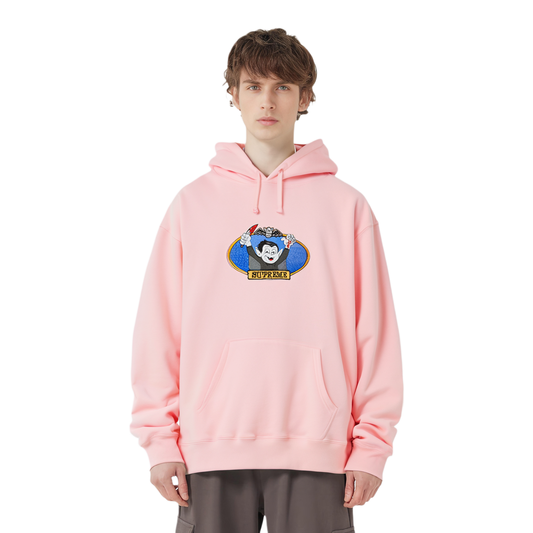 Худи Supreme SS21 Week 12 Vampire Boy Hooded Sweatshirt (черное) — фото 2