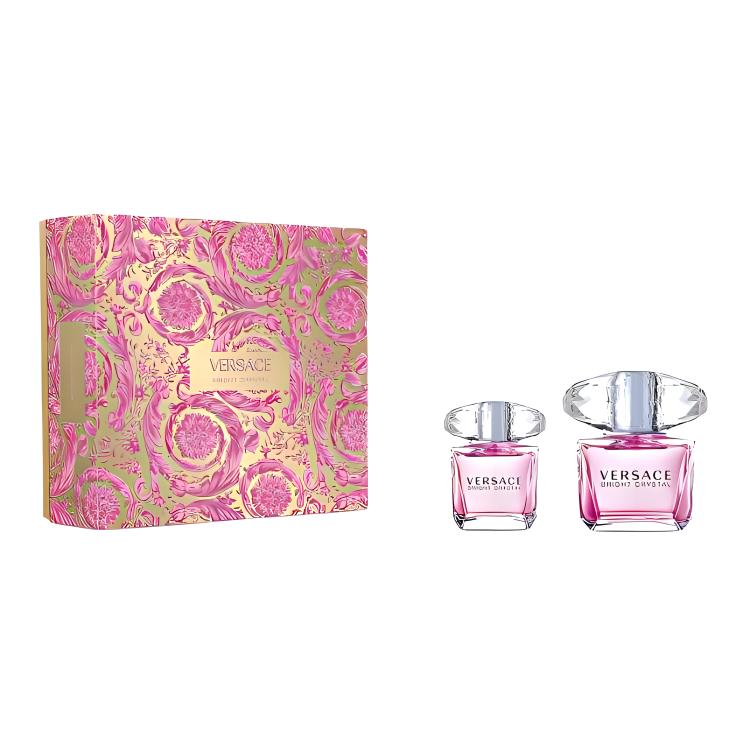VERSACE Pink Diamond Pink Brilliance Diamond Box Perfume Sets Eau De Toilette Lotus Amber 30ml+90ml