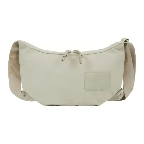 THE NORTH FACE 3L Shoulder Bag, Crossbody Bag, Outdoor Bag Nylon Gray & Beige Women's