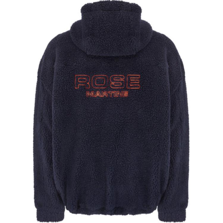 Мужская куртка Martine Rose Hooded Jacket (синяя) — фото 2