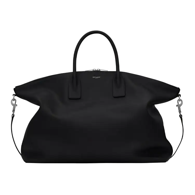 SAINT LAURENT YSL Grain Leather Shoulder Bag, Crossbody Bag, Handbag Men's Black
