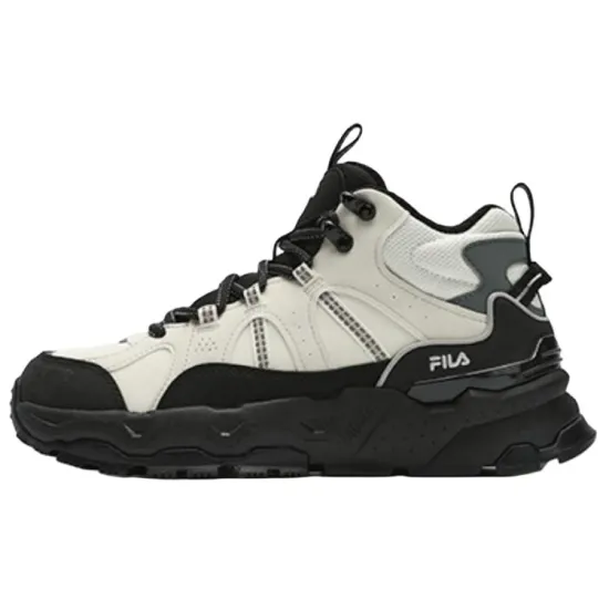 FILA Trek 1S Abrasion Resistant Mid top Casual Shoes Women's Beige