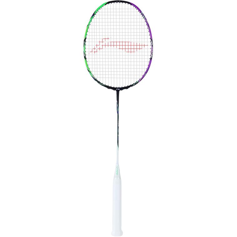 Li Ning Halberd 9000 Full Carbon Badminton Rackets Professional Unisex Crystal Green Dragon Chant Purple