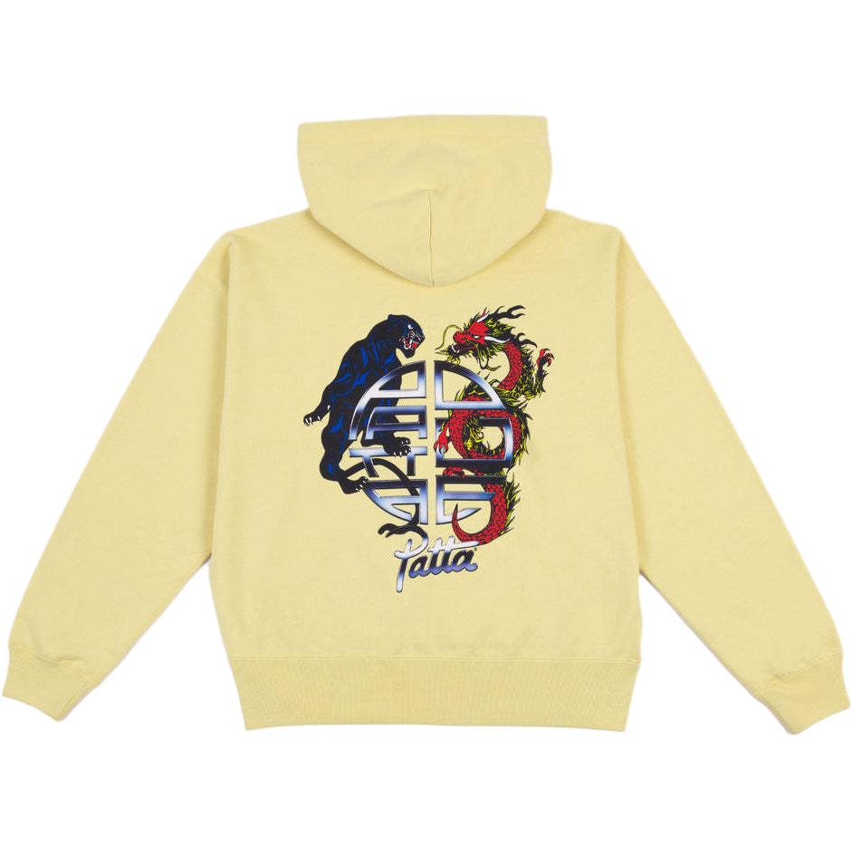 Худи Patta DOE FW24 (желтое) — фото 2