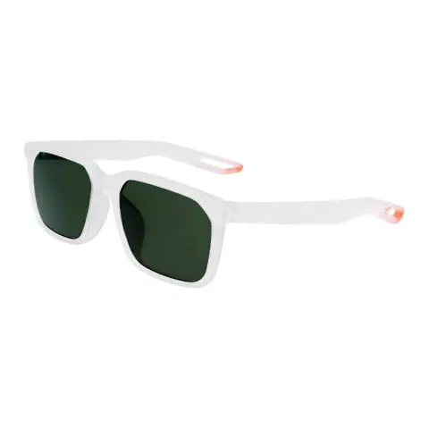 Nike Two tone Plastic Square Sunglasses Unisex White