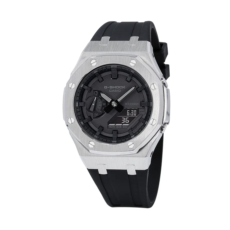 CASIO Unisex Liquid Crystal/Analog Dual Display Series Black Watch