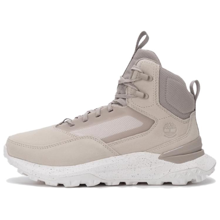 Timberland Timberland Motion ACCESS MID LC WATERPROOF HK BOOT WHITE SUEDE Comfortable and versatile, non-slip and wear-resistant, mid-top hiking shoes, men's gray white
