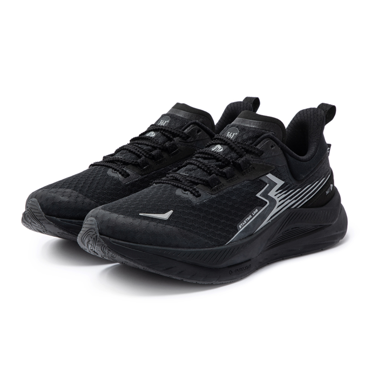 361° Low top Running Shoes Unisex Black