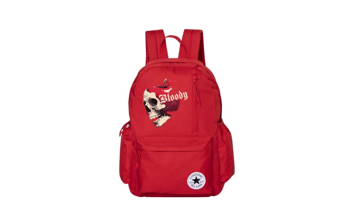 Converse Polyester Backpack Regular Unisex Red