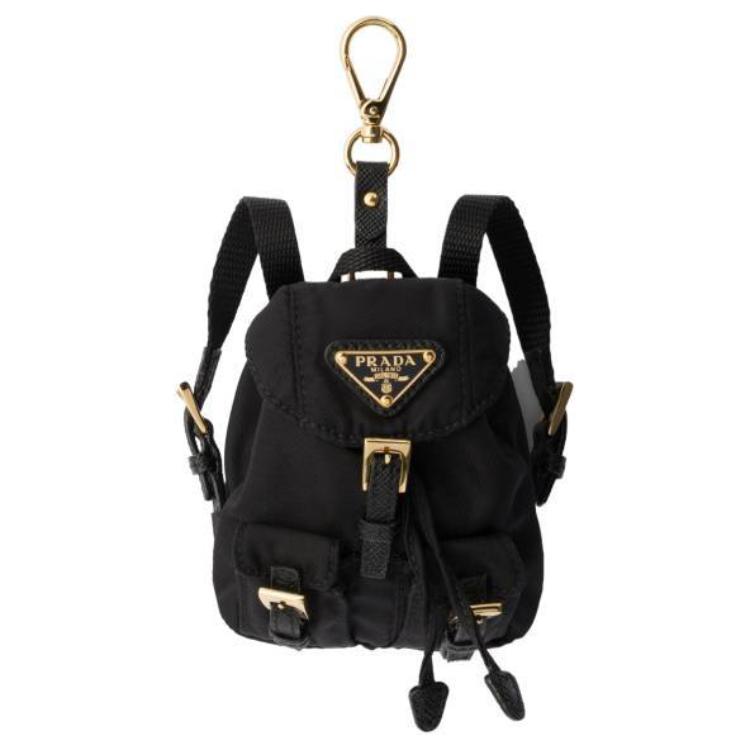 Брелок Prada PRADA Logo (черный)
