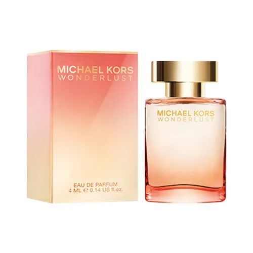 MICHAEL KORS Almond floral perfume sample with jasmine sandalwood, 4 ml, 1.5 ml