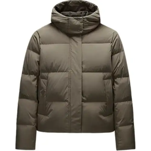 Anta Down Jacket Women's Linen Gray