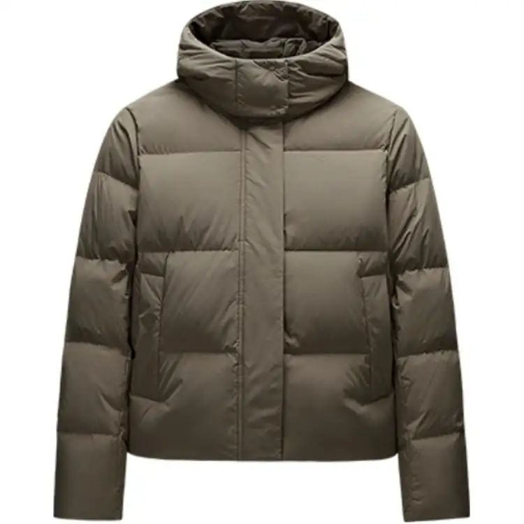 Anta Down Jacket Women's Linen Gray