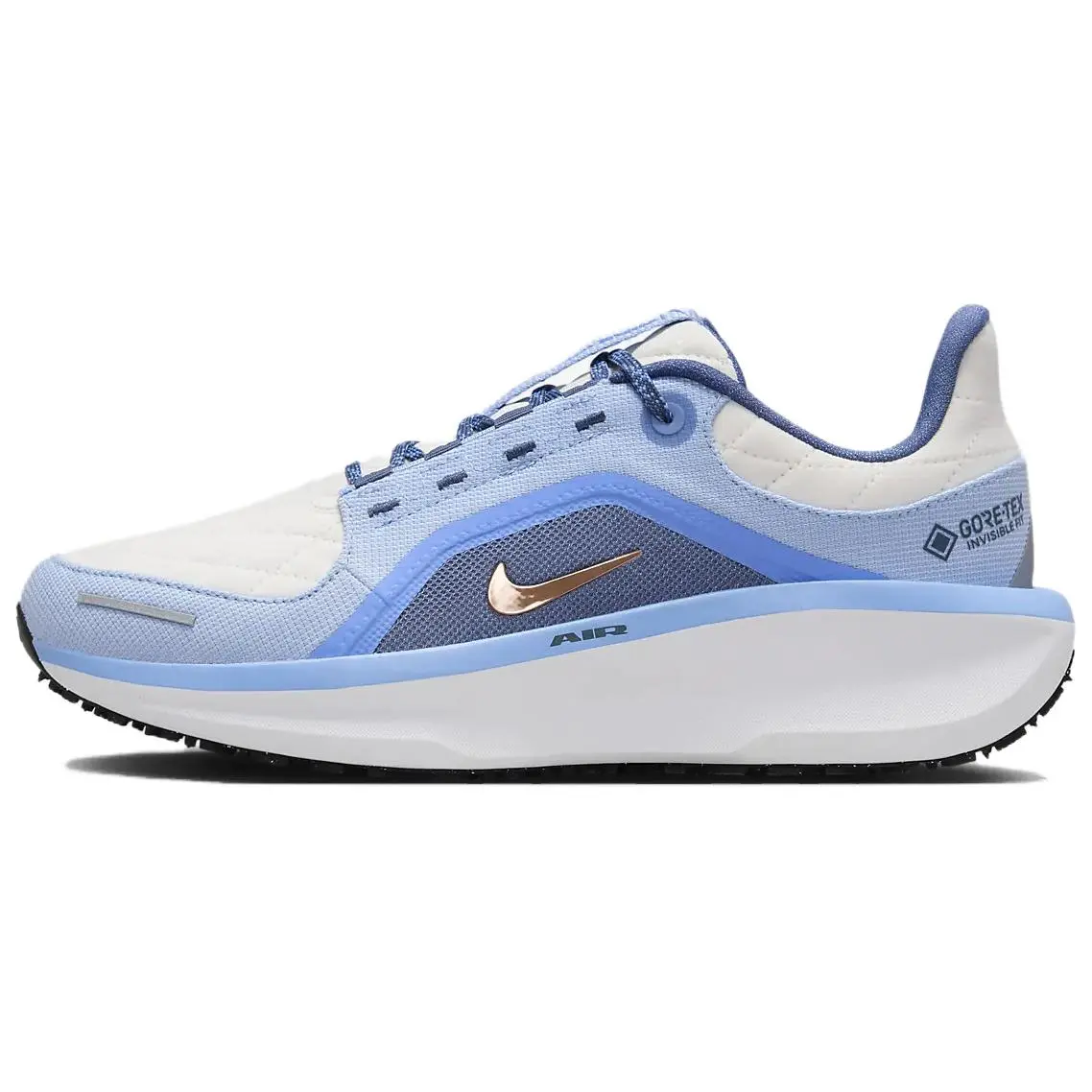 Nike Winflo 11 Breathable Abrasion Resistant Waterproof Low top Running Shoes Women's Blue