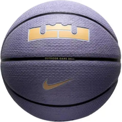 Nike Rubber Basketball Youth Training Competition Purple No. 7 Indoor and Outdoor Universal Unisex Style