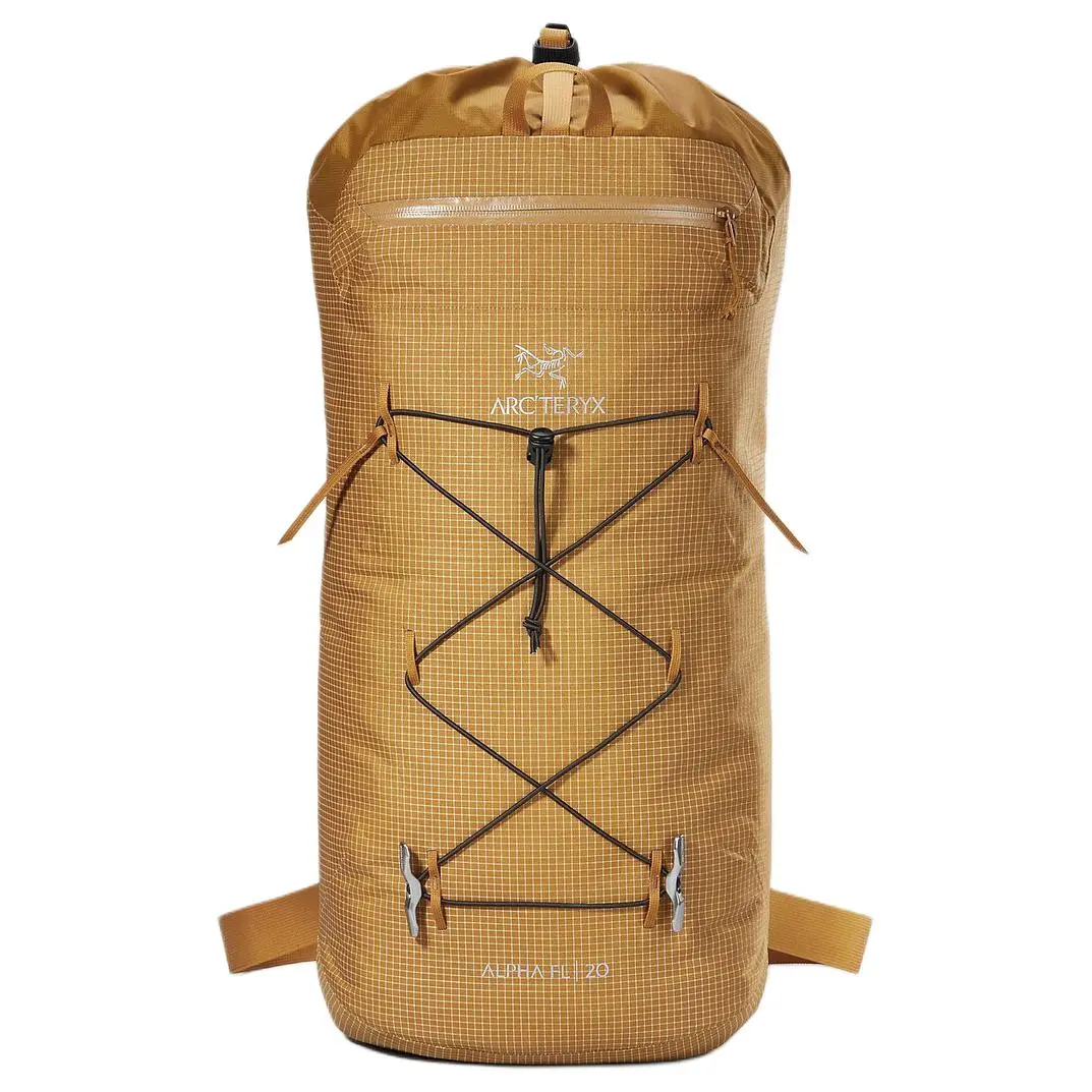 Arc'teryx Outdoor Mountaineering Bag Backpack Nylon Light Umber Unisex