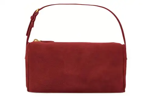 THE ROW 90's Calfskin Handbag Women's Chianti Red