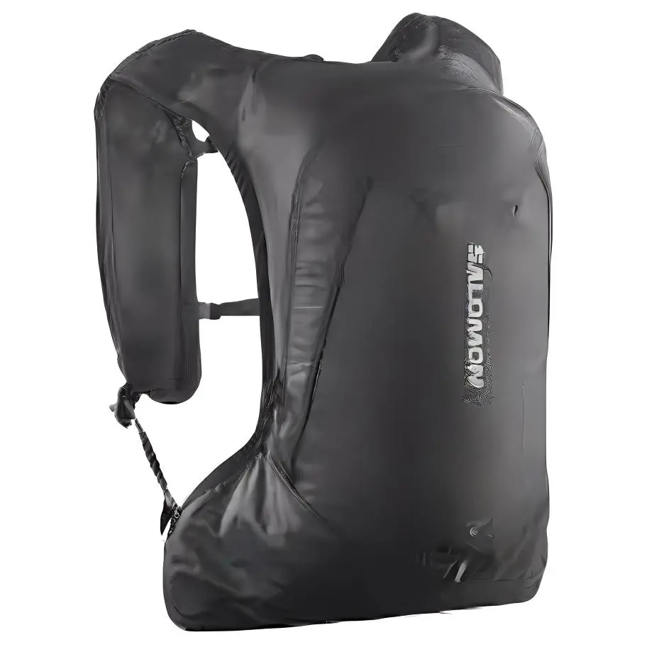 SALOMON 12L Outdoor Hiking Bag Polyester Black Unisex