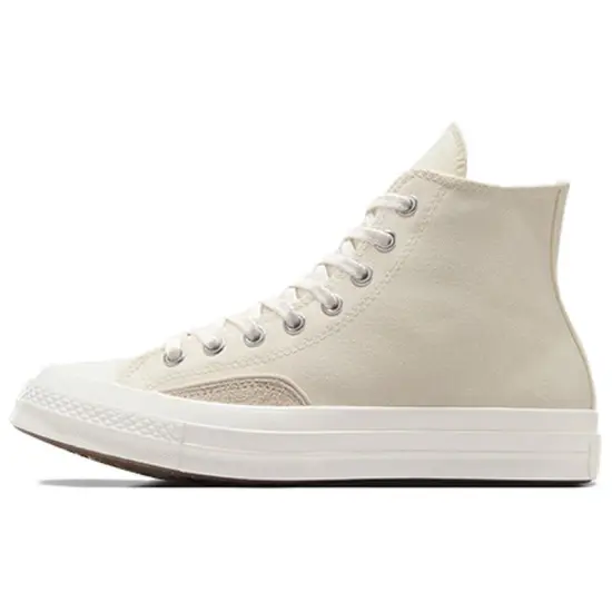 Chuck 70 Converse Luxe High 'Light Dune Fuzzy Laces'