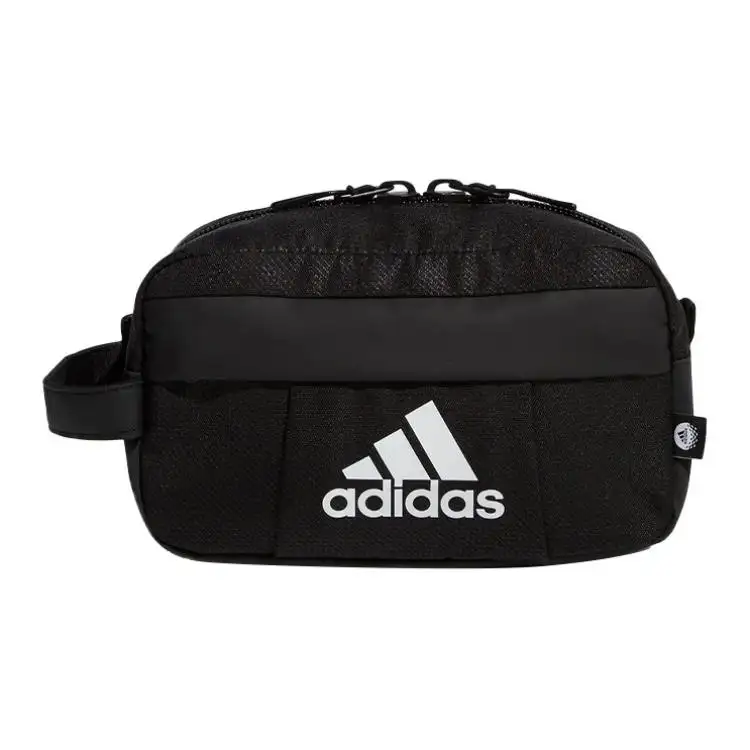 Adidas Polyester Handbag Travel Storage Bag Unisex Pure Black