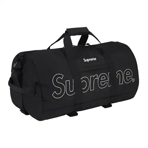 Supreme 18L Nylon Travel Bag Men's Black