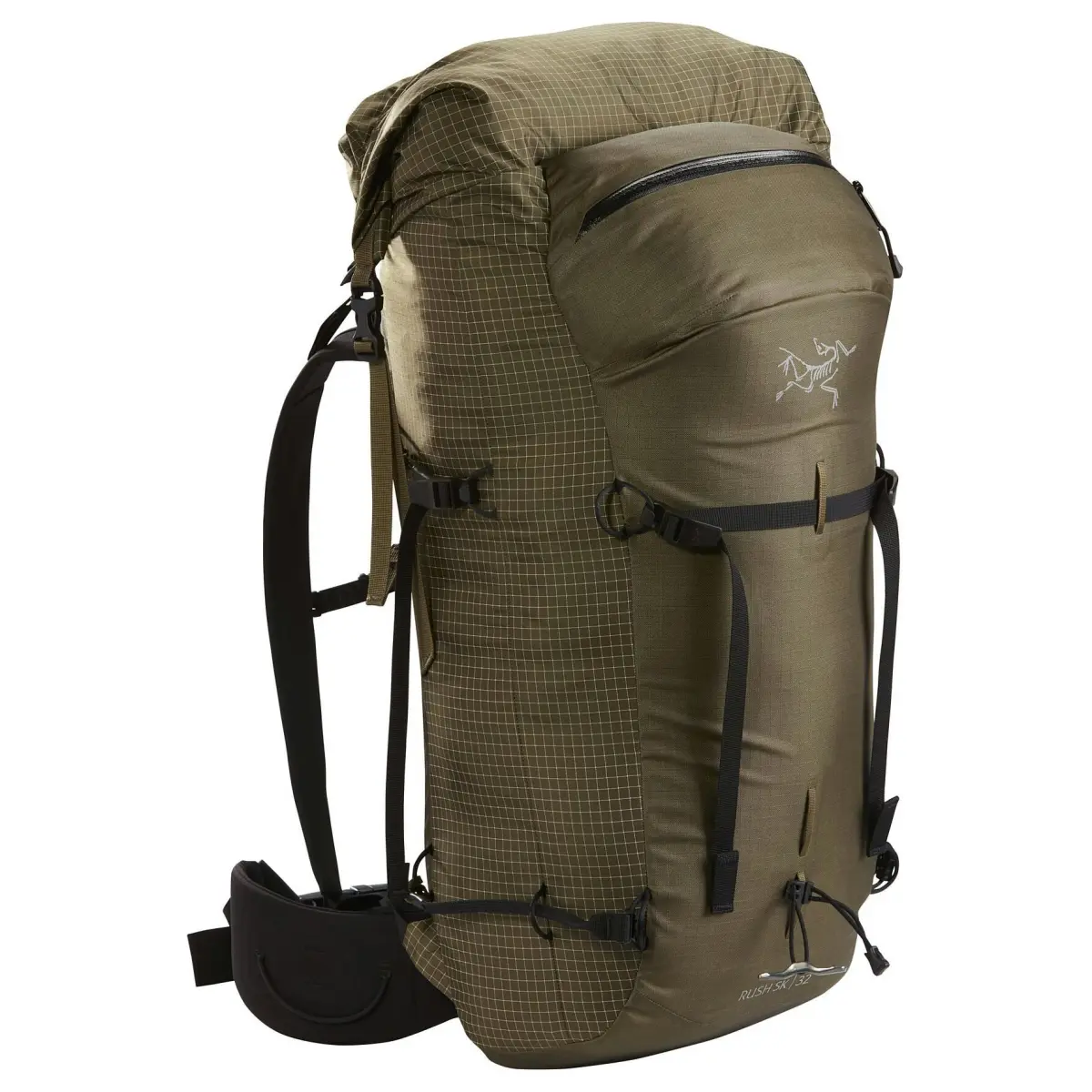 Arc'teryx RUSH 32L Outdoor Bags 210D Cordura Nylon Dark Brown Unisex