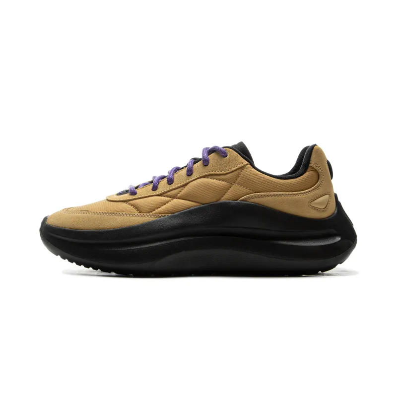 Li Ning Cloud Wave Lace Low top Casual Shoes Men's Curry Yellow