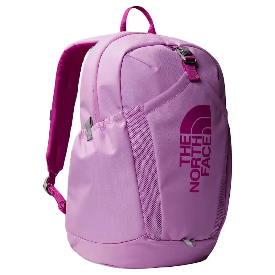 THE NORTH FACE 19.5L Outdoor Bags Recycled Polyester Dragon Fruit With Deep Mulberry Unisex