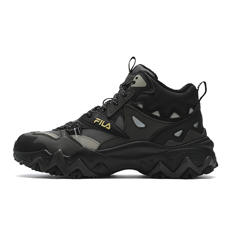 FILA Oakmont 2 Cushioning, Wear Resistant Mid top Casual Shoes Women's Black/Jasper Black