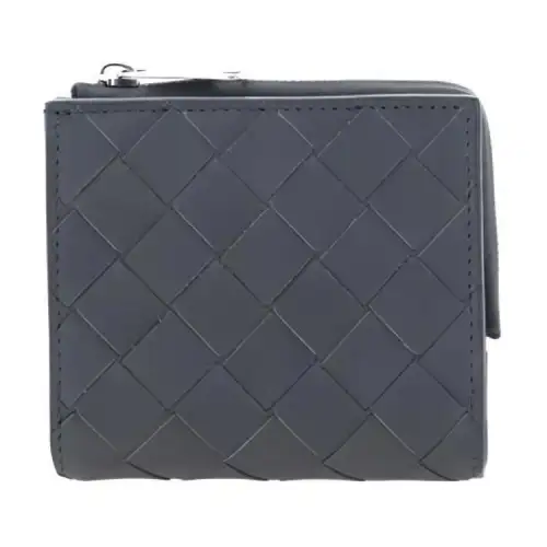 Bottega Veneta Intrecciato Zip Around Wallet