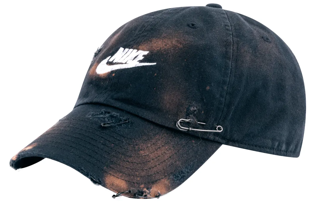 Nike Cotton Baseball Caps Unisex Black