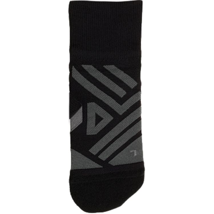 On Mid Sock Running Socks Women’s 1 Pack Black/Dark Gray