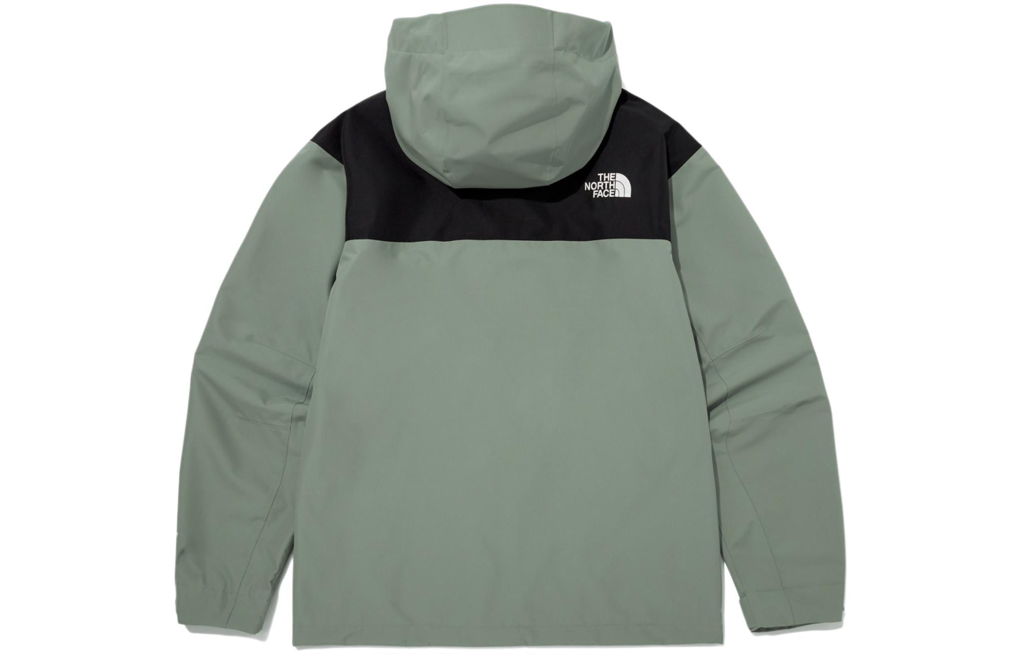 Куртка The North Face Mountain Logo (оливковая) — фото 2