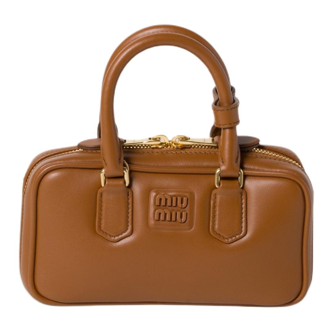 Женская сумка MIU MIU Arcadie (коричневая)
