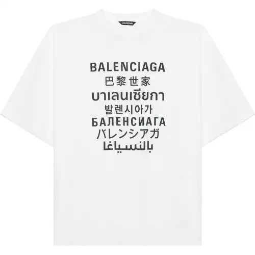 Balenciaga Multi Logo T Shirt
