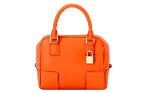 LOEWE Amazona Nappa Calfskin Handbag, Shoulder Bag, Crossbody Bag Women's Orange