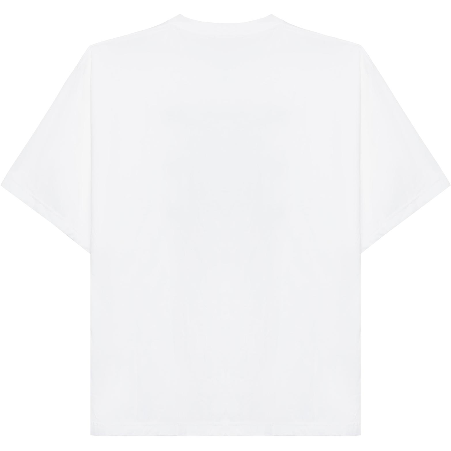 Мужская футболка Balenciaga T-shirt (белая) — фото 2