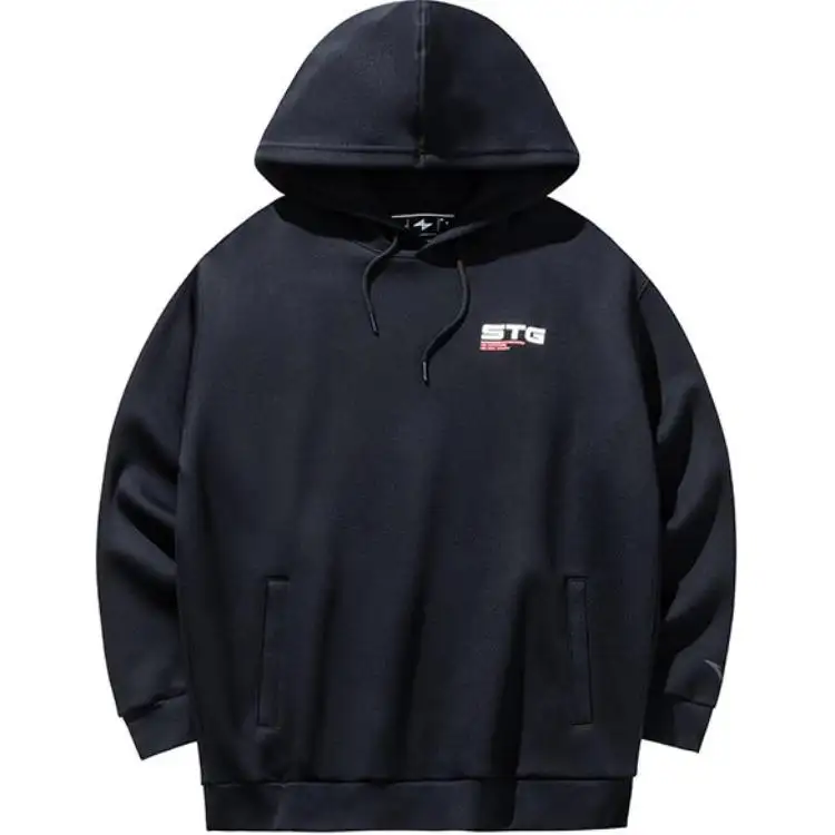 Anta Basketball Collection Sweatshirt Men's Basic Black