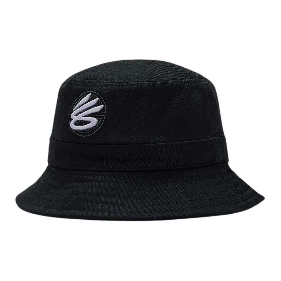 Under Armour Brand Logo Polyester Bucket Hats Unisex Black