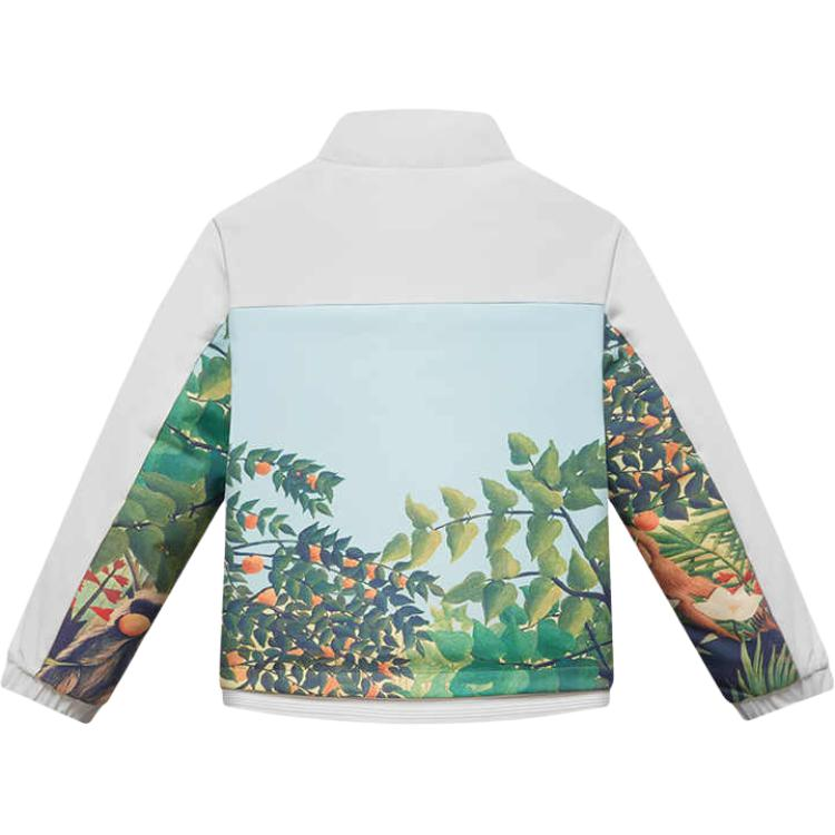 Подростковая куртка Fila Kids White Line (бежевая) — фото 2