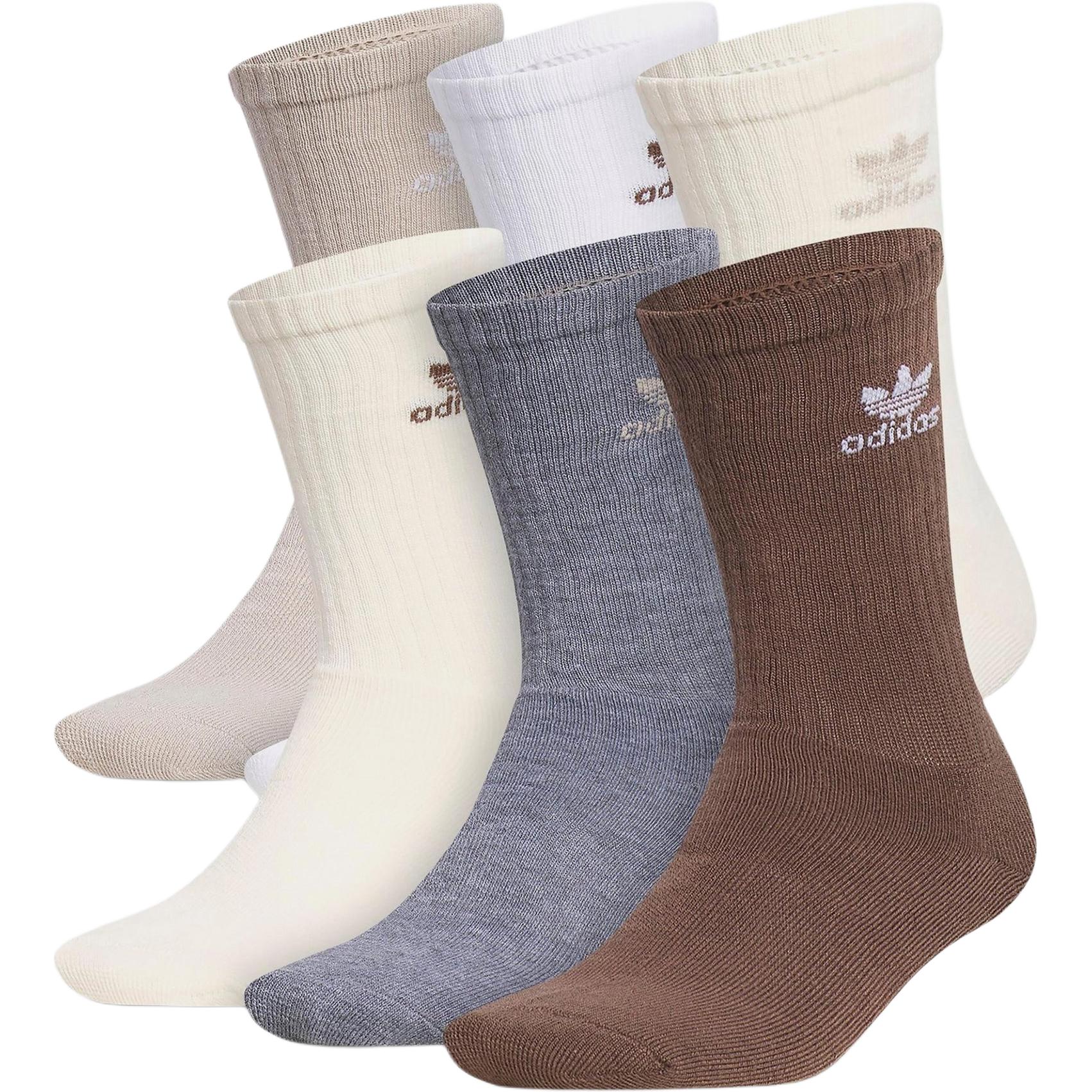 Adidas Originals Trefoil Crew Socks 6 Pairs