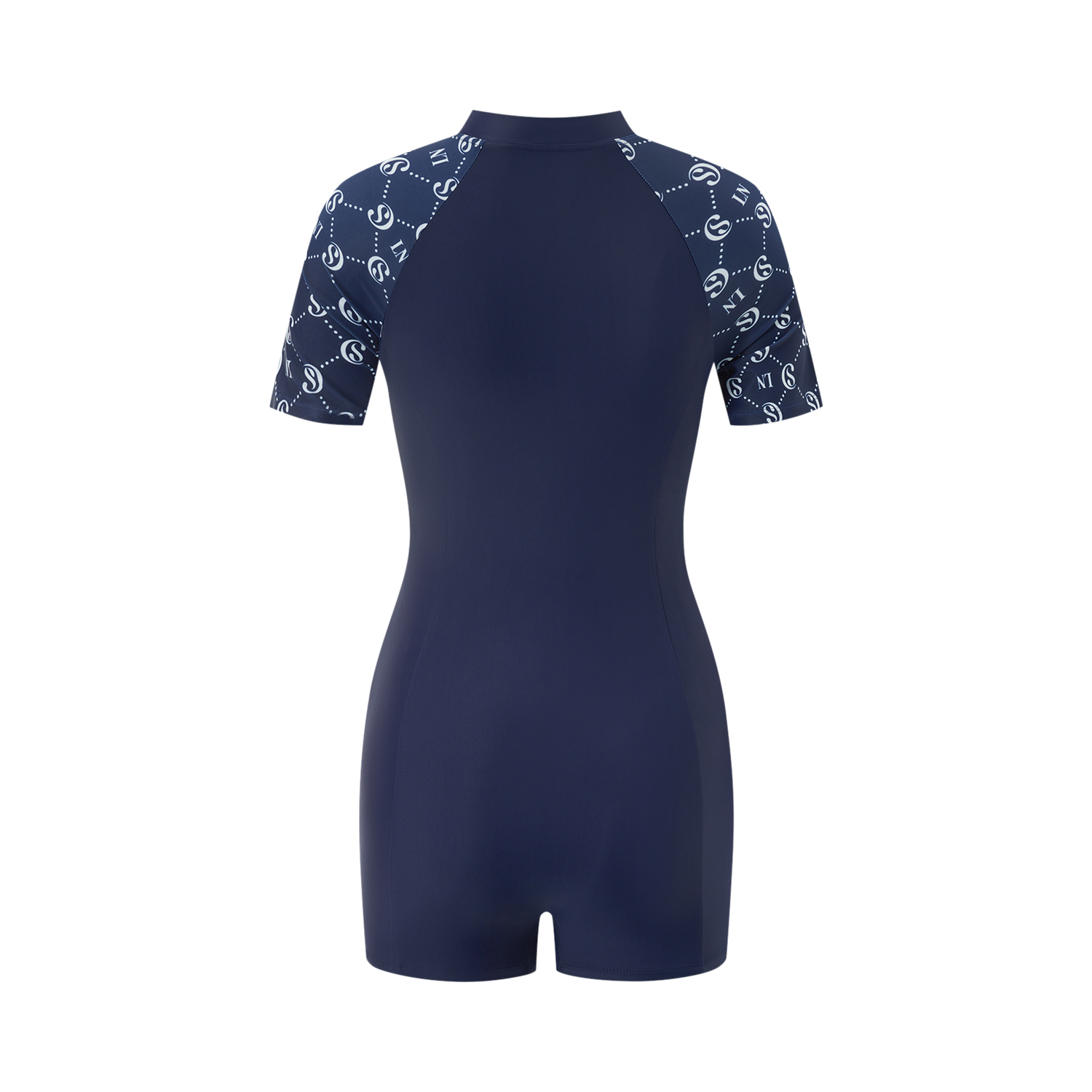 Li Ning Swim Collection One piece Swimsuit Women’s Dark Bowl Blue