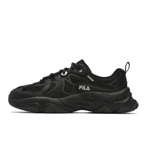 FILA MARS 3 Comfortable Cushioning, Wear Resistant Low top Running Shoes Women's Black