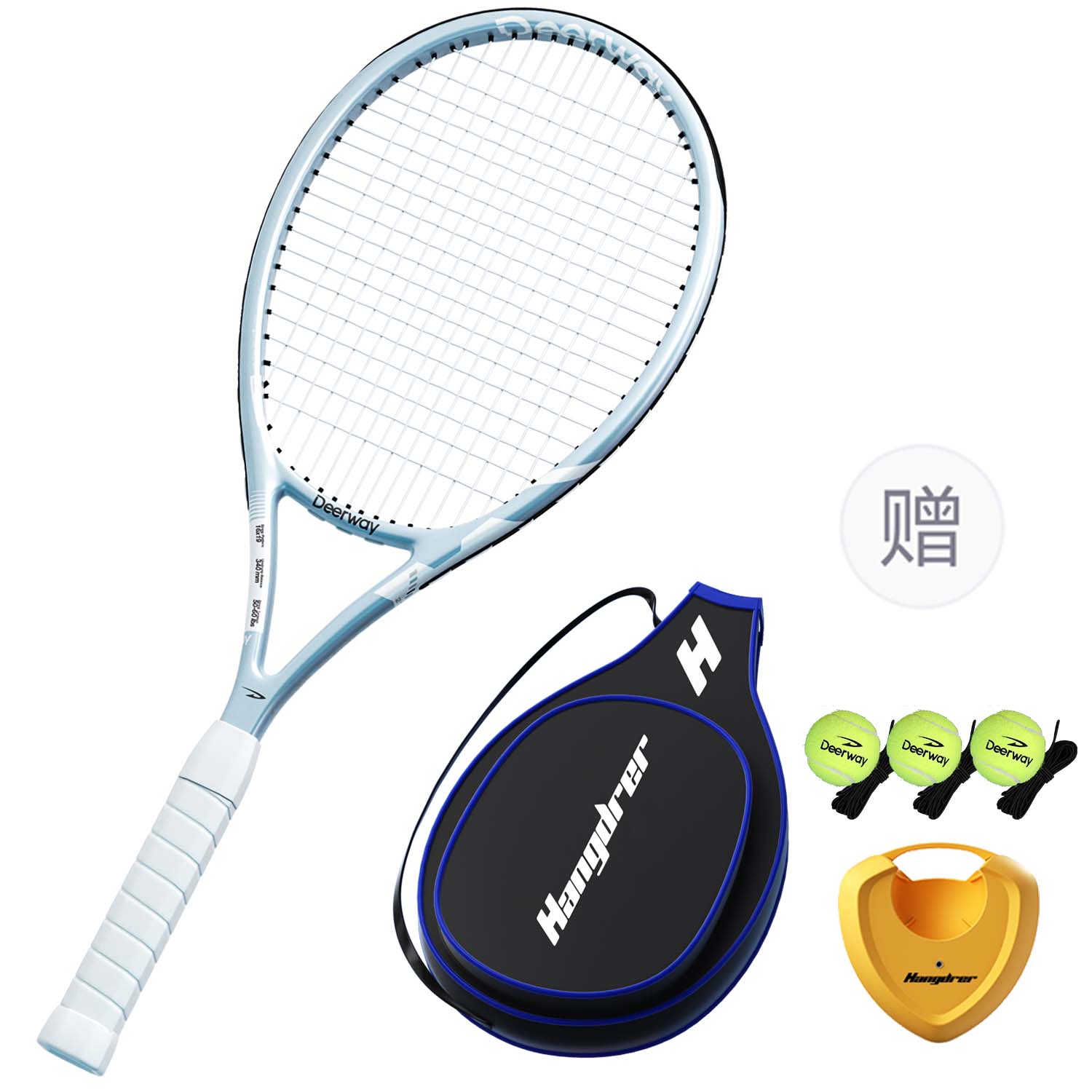 DEERWAY 270 290g Racket Weight 92 103 Square Inches Head Size Unisex Tennis Rackets